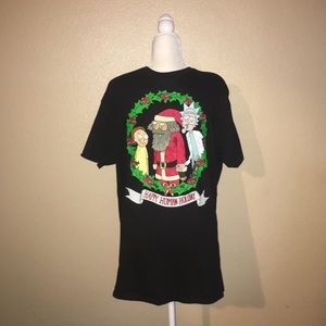 Large Rick and Morty shirt